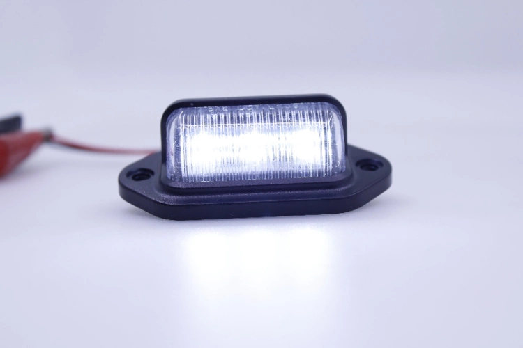 LED License Plate Light Waterproof Courtesy Dome/ Roof Trunk/Cargo Underhood Lamp for Truck SUV Trailer Van RV Trucks Boats